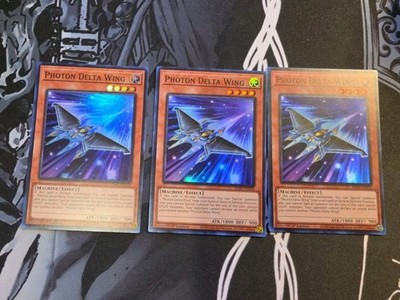 3x Photon Delta Wing 1st Edition Super Rare RA05-EN026 Yu-Gi-Oh!