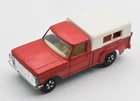 Matchbox Superfast #6 Ford Pickup green base, chrome grill. Lesney England