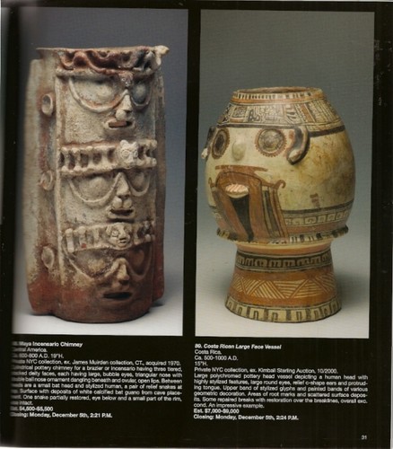 ARTE PRIMITIVO AFRICAN OCEANIC PRE COLUMBIAN TRIBAL ESKIMO ART Catalog 2011 59 - Imagen 2 de 2