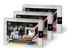 Game-used Base Relic AL Champs 125 Lower New York Yankees 2024 MLB TOPPS NOW Pre