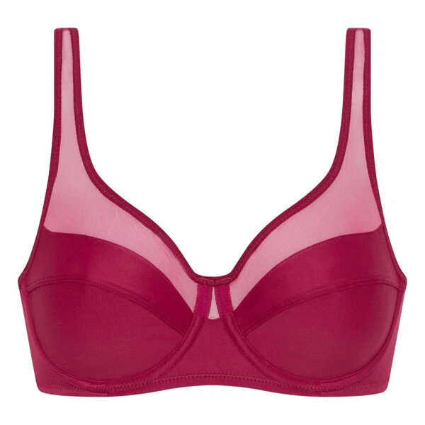 DIM Reggiseno Generous Minimizer con Ferretto Donna x1, Rosa, 2D