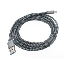 Type-C 10ft USB Cable Charger Cord Power Wire USB-C Long Braided for Cell Phones