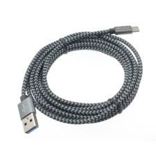 Type-C 10ft USB Cable Charger Cord Power Wire USB-C Long Braided for Cell Phones