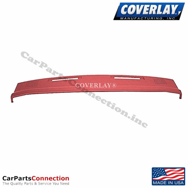 Coverlay 18637rd for 19821985 Chevy S10 Red Dash Cover for sale