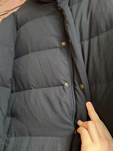 Moncler Men Parka Long Quilted Down Puffer Coat 4 Dark Navy Vintage - Picture 3 of 24