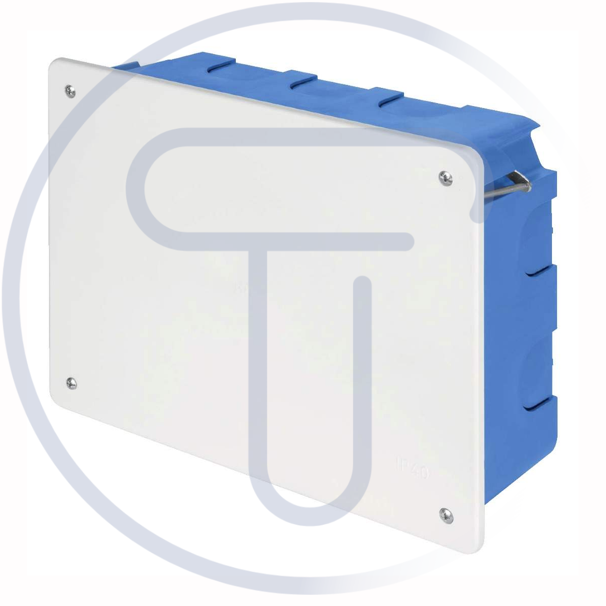 Scatola derivazione incasso coperchio pareti leggere, 200x150x75mm tecnopolimero