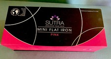 SUTRA MINI FLAT IRON PINK 100 Solid Ceramic Plates Professional Styling Tool