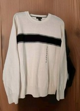 NEW Dockers Golf Casual Warm 100 Cotton Fall Sweater Men's Size L-Large Ivory
