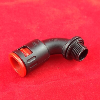 Sinz A0FLL000300M16 Nylon Tube Quick Connector 90° Angle 3/8'' M16