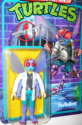 Teenage Mutant Ninja Turtles BAXTER STOCKMAN fly Reaction figures super7 super 7