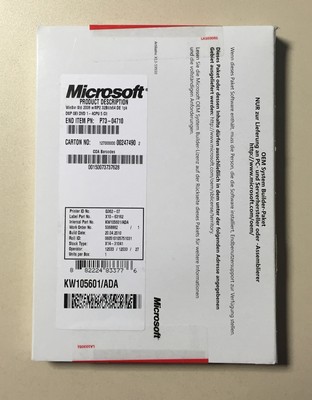 MS Windows Server 2008 Standard deutsch OEM/SB R1 32/64 Bit (P73-04710) neu
