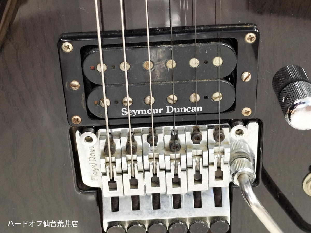 Edwards Forest GT Black Electric Guitar W/Gig Bag Used Edwards Forest GT Black Electric Guitar W/Gig Bag Used