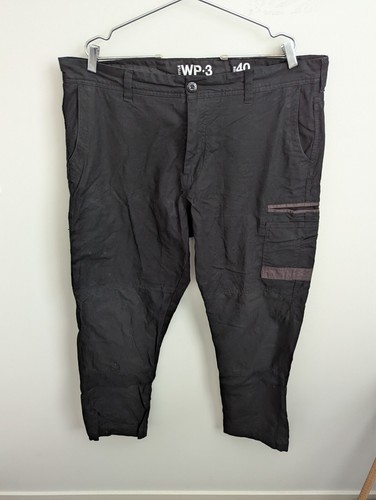Fxd Wp3 Pants Mens Size 40 Black Cargo Carpenter Workwear Work Tradie