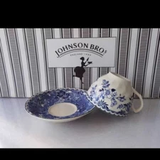 Johnson Bros "DEVON COTTAGE" Cup & Saucer