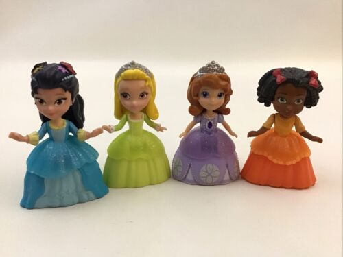 Disney Princess Sofia The First Deluxe Figures Lot Topper Lot Of 4 Lot BB