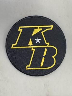 NEW Commemorative Kobe Bryant KB RARE Patch Los Angeles Lakers 4” Round  - Main Image