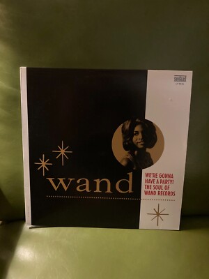 WERE GONNA HAVE A PARTY-THE SOUL OF WAND RECORDS LP Clear Gold Vinyl VG+