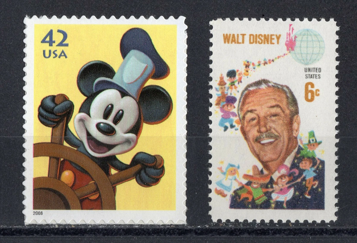 限定品ディズニー☆Authentic Postage Stanp Original Gum Disney United States Stamps for sale | eBay
