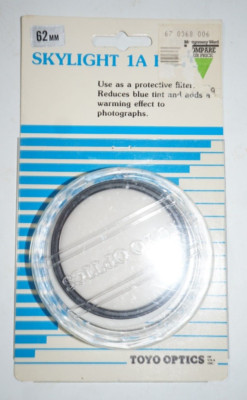Toyo Optics Skylight 1A Lens Filter 62mm