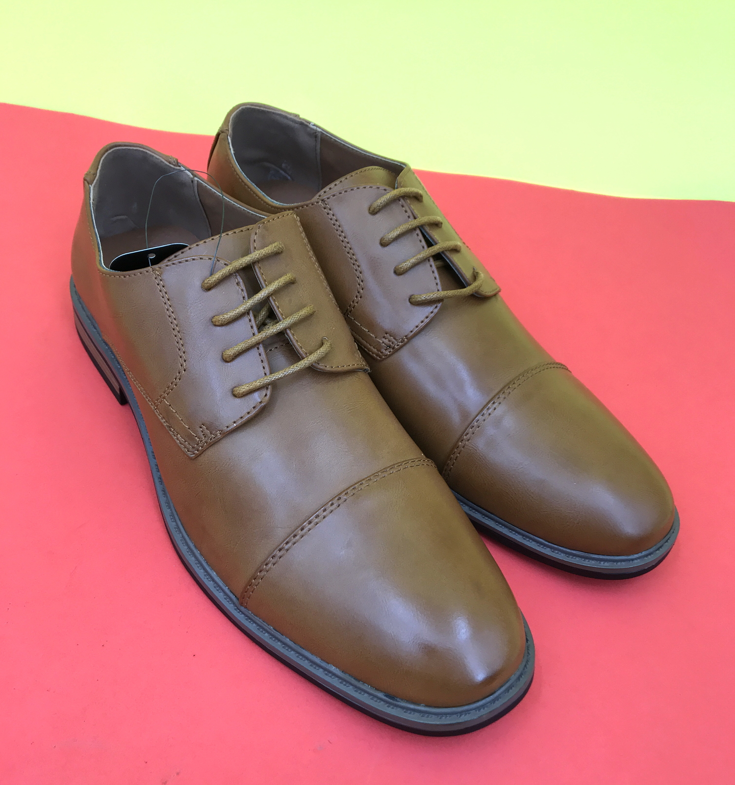 VOSTEY Men's Dress Oxford Derby Shoes for Men Business Brown BMY639 Size 9 5545 eBay