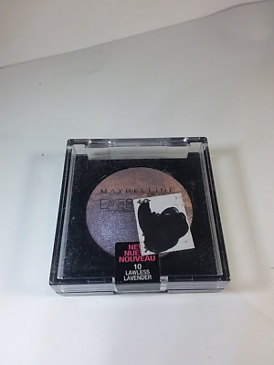 Maybelline Eye Studio Baked Duo Eyeshadow 10 Lawless Lavender   *Read*