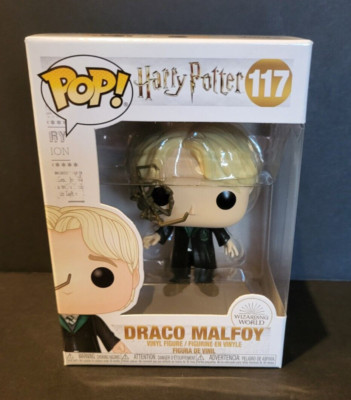 POP! FUNKO Harry Potter DRACO MALFOY #117 w/Spider on his eye WIZARDING WORLD HP