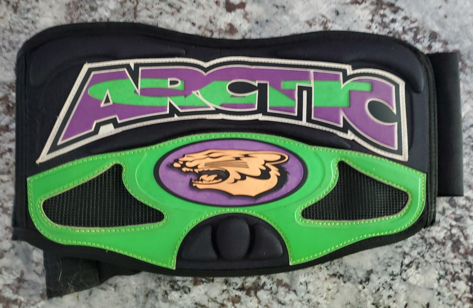 Vintage Arctic Cat Snowmobile Kidney Belt, Back Brace, Raised Lettering eBay
