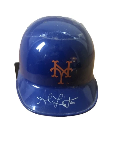Al Leiter MLB Original Autographed Helmets