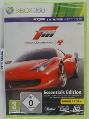 Forza Motorsport 4 Essentials Edition Xbox 360 Pal Eur - Neu Versiegelt