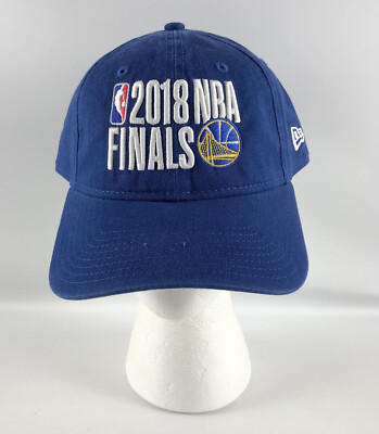 Golden State Warriors 2018 NBA Finals Adjustable Baseball Hat New Era 9Twenty