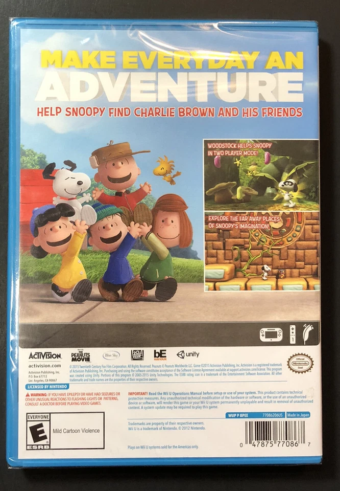 Snoopy's Grand Adventure (Wii U) NEW - Image 2 of 4