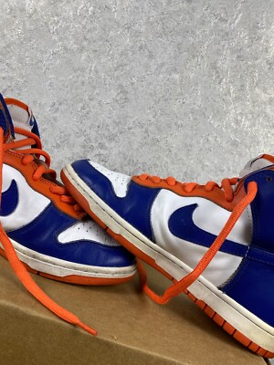Nike Dunk High Euro Knicks 2003 - Size 8.5 - Men's - 304717-141 | eBay
