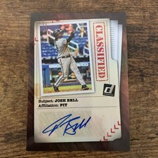 2020 Panini Donruss Classified Signatures Josh Bell Autograph Auto