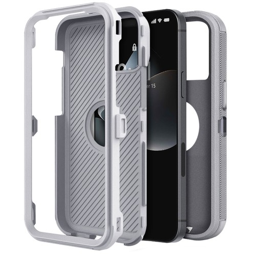 For iPhone 15 Pro Max 14 13 12 11 XR 7 8 16 SE Case Heavy Duty Shockproof Cover - Picture 44 of 87