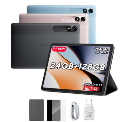 Blackview Tab 90 Android 14 Tablet 11 Zoll 24GB+128GB 8200mAh 4G LTE Widevine L1