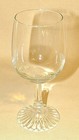 Set of 4 Clear Stemmed Wine Glasses, 6" Tall — photo 3