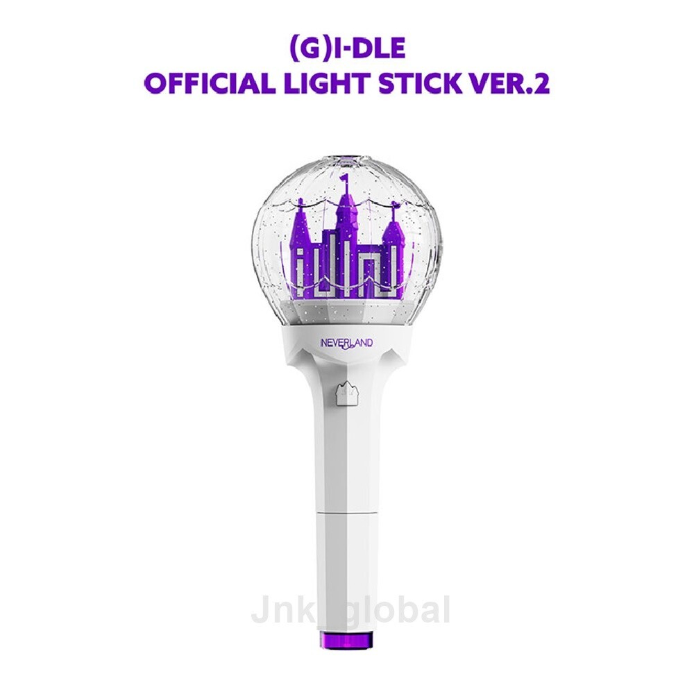 G)I-DLE (G)-IDLE OFFICIAL GOODS LIGHT STICK Ver.2 + Free Track | eBay