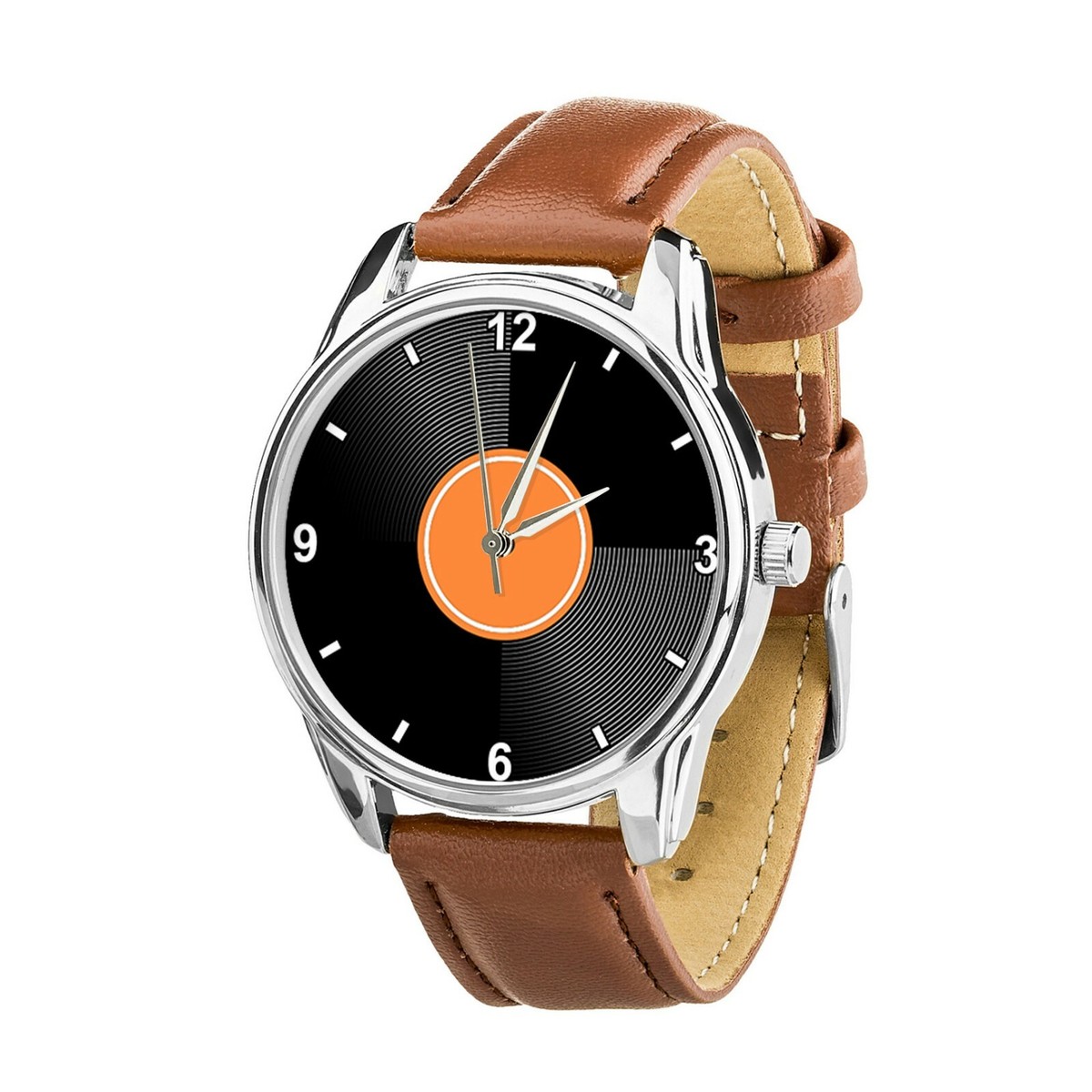Vinyl Record Watch Vintage Pattern Retro Vinyl Watch Men Women