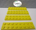 (G2/32) Lego 4x 3034 Plate 2x8 Yellow Knights Pirates Star Wars Modular