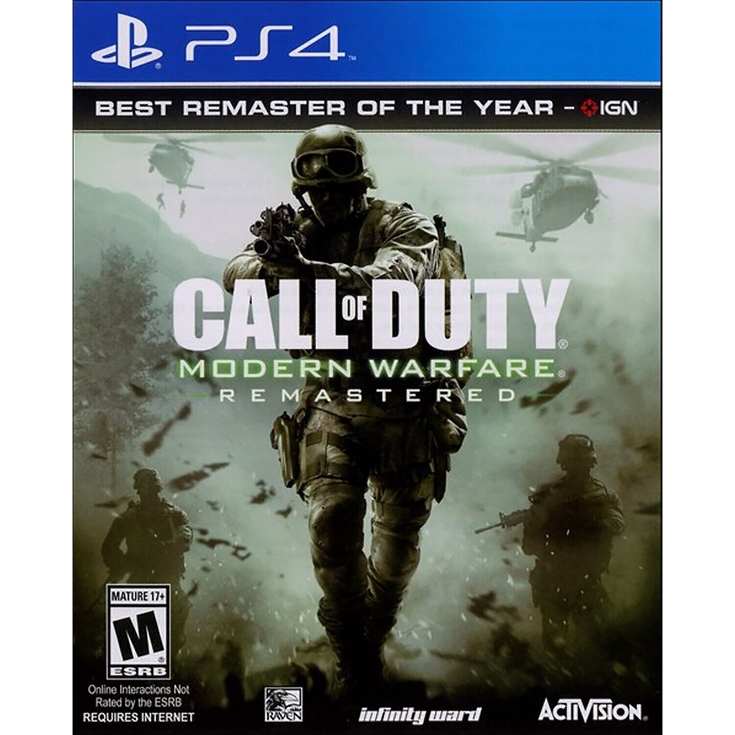 Call of Duty: Modern Warfare Remastered PS4 (Brand New Factory