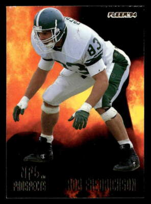 Rob Fredrickson 1994 Fleer NFL Prospects Card #9 Michigan State ...