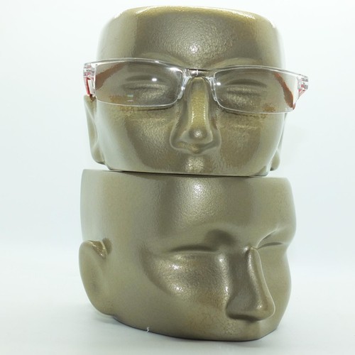 Reading Glasses Frameless Cool Extreme Print Purple Crazy Red Arm +2.75 Power - Picture 3 of 4