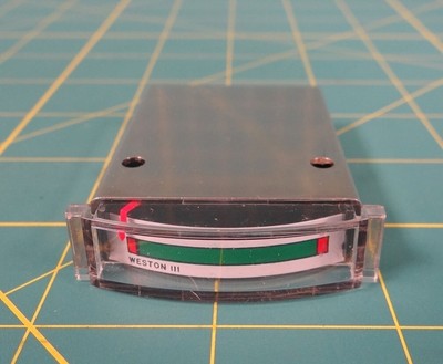 Weston Solartron 260-781 Panel-Mount Ammeter NSN 6625-01-042-7370 