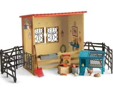 American Girl  Horse Stable Playset Fence Chicken Coop Truly Me For 18 inch Doll