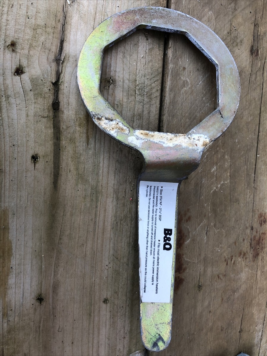 B&Q immersion Heater Key Spanner 3/8