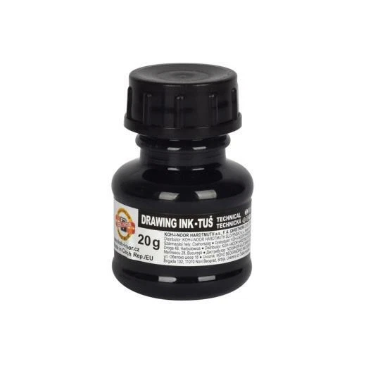 Koh-I-Noor Hardtmuth Waterproof Drawing Indian Ink 20g