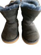 UGG Bailey Button Blue Boots Toddler size 7