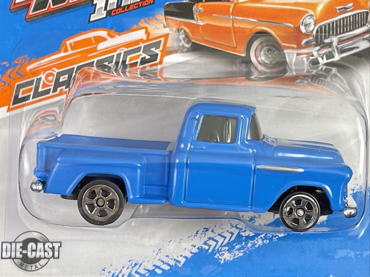 Maisto 1957 Chevy Fleetside & モンテカルロ Maisto 2022 Fresh Metal Blue 1957 Chevy Pickup 1:64 Scale | eBay
