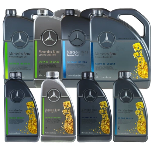 1-25L Original Mercedes Motoröl 5W30 5W40 MB 229.5 MB 229.52 MB 229.51 SYNTHETIC - Bild 1 von 21