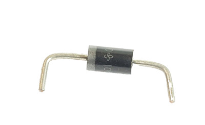 100 x 1N5401 Gleichrichter-Diode 100V 3A DO-201   Gebogen 0020C